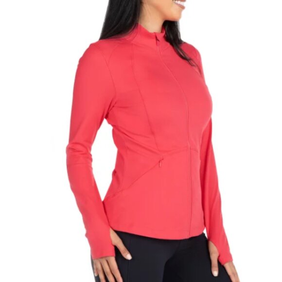 Spyder Women's Yoga Jacket Pink Size 2XL - Picture 2 of 9